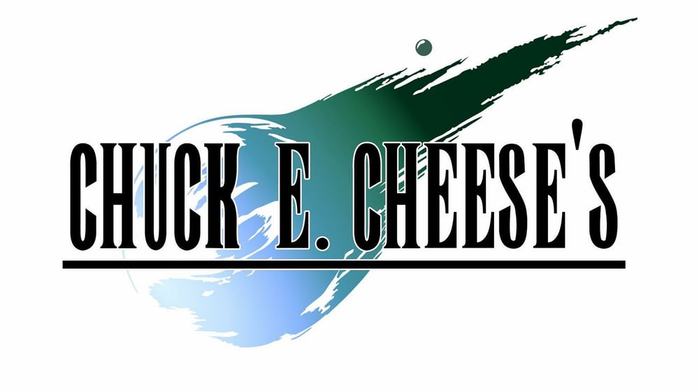 Image of FF7 x Chuck E Cheeses 