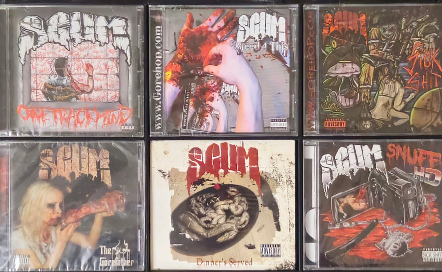 Image of NEW! SCUM 15 CD COLLECTION UP TO "BAD UNCLE" 