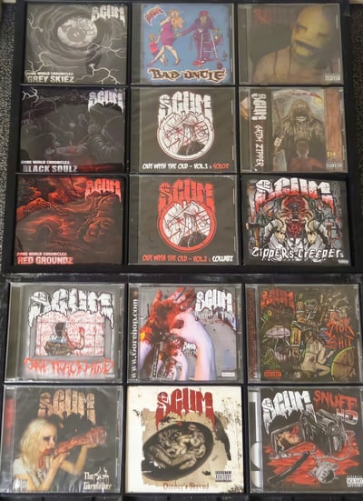 Image of NEW! SCUM 15 CD COLLECTION UP TO "BAD UNCLE" 