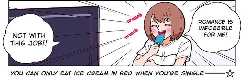 Image of Ice Cream in Bed