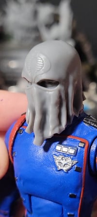 Image 2 of Cobra commander hooded head