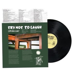 Image of GRAHAM HUNT "Try Not To Laugh" (Black Vinyl)