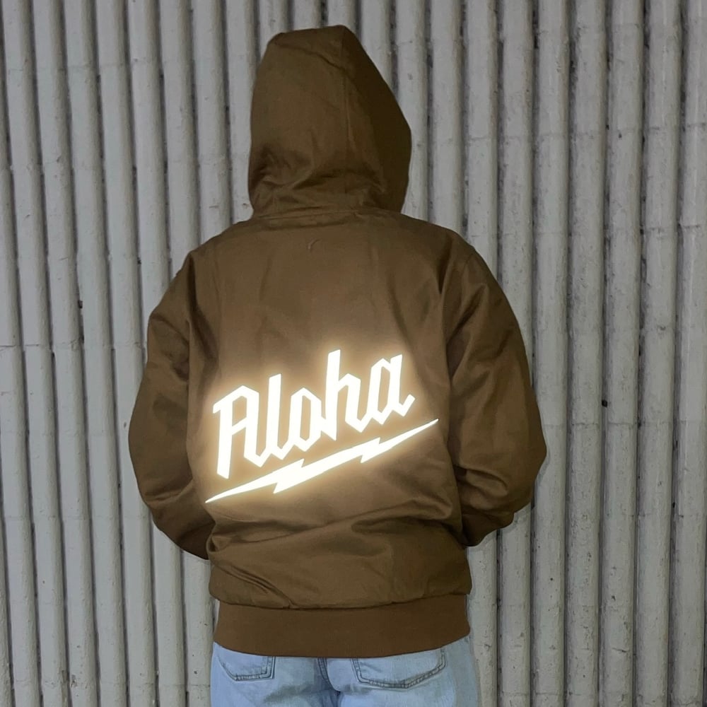 Image of Aloha-waukee Construction Jacket Reflective 