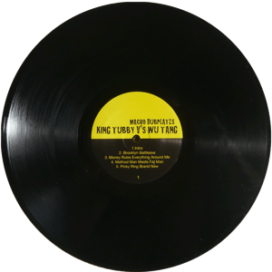 Image of Macro Dubplates VOL 1 - King Tubby Vs Wu Tang 12" LP