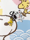 snoopy poofy charm