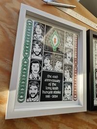 Image 2 of Hunger Strike 43rd Anniversary Frame.