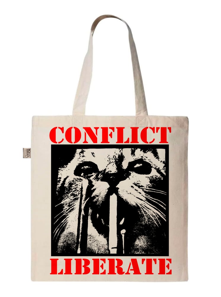 Image of Conflict - Liberate No-Sweat Tote Bags 