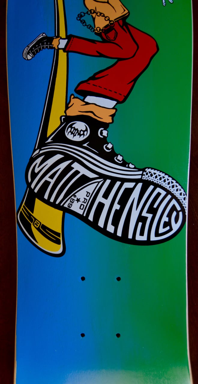 MATT HENSLEY VISTA POLE SWING - H-STREET SKATEBOARD DECK - FADE |  SKATEBOARDS AND GRAFFITI