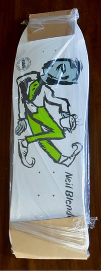 Image 1 of NEIL BLENDER COFFEE BREAK - GORDON AND SMITH SKATEBOARD DECK