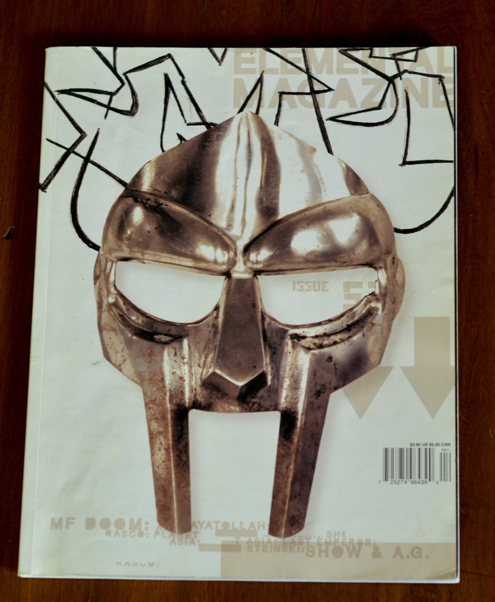 ELEMENTAL MAGAZINE MF DOOM SKATEBOARDS AND GRAFFITI
