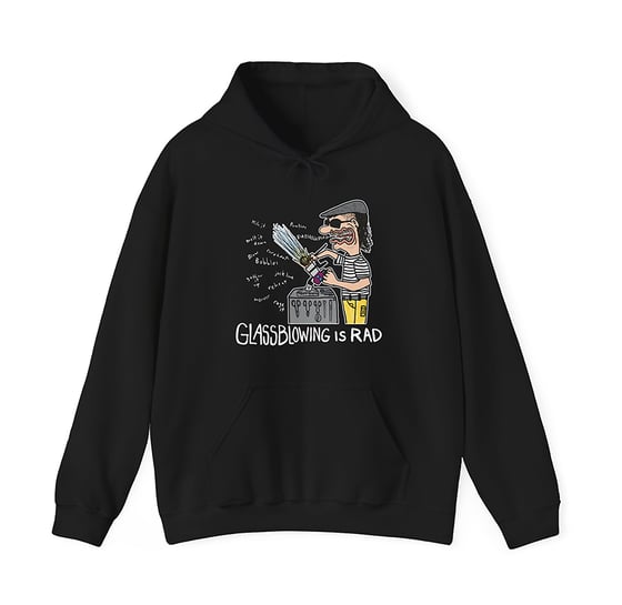 Image of "Glassblowing Is Rad" Hoodie