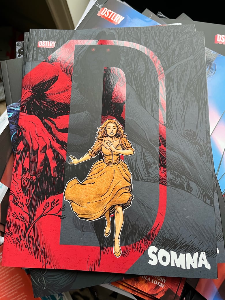 Image of SOMNA #1 DAVE JOHNSON VARIANT COVER  -SIGNED WITH REMARK BY TULA LOTAY 18+