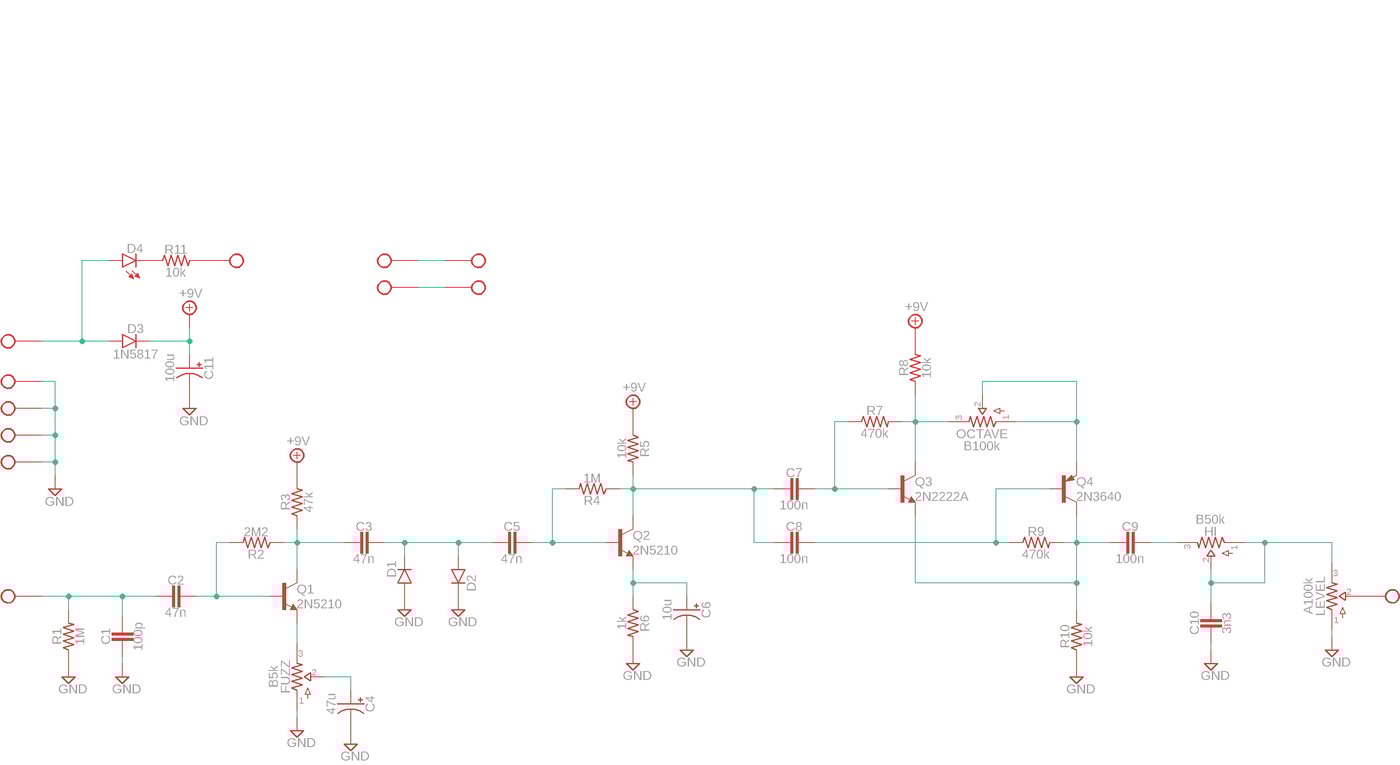 So Long and Thanks for All the Fuzz PCB and Faceplate - Electra ...