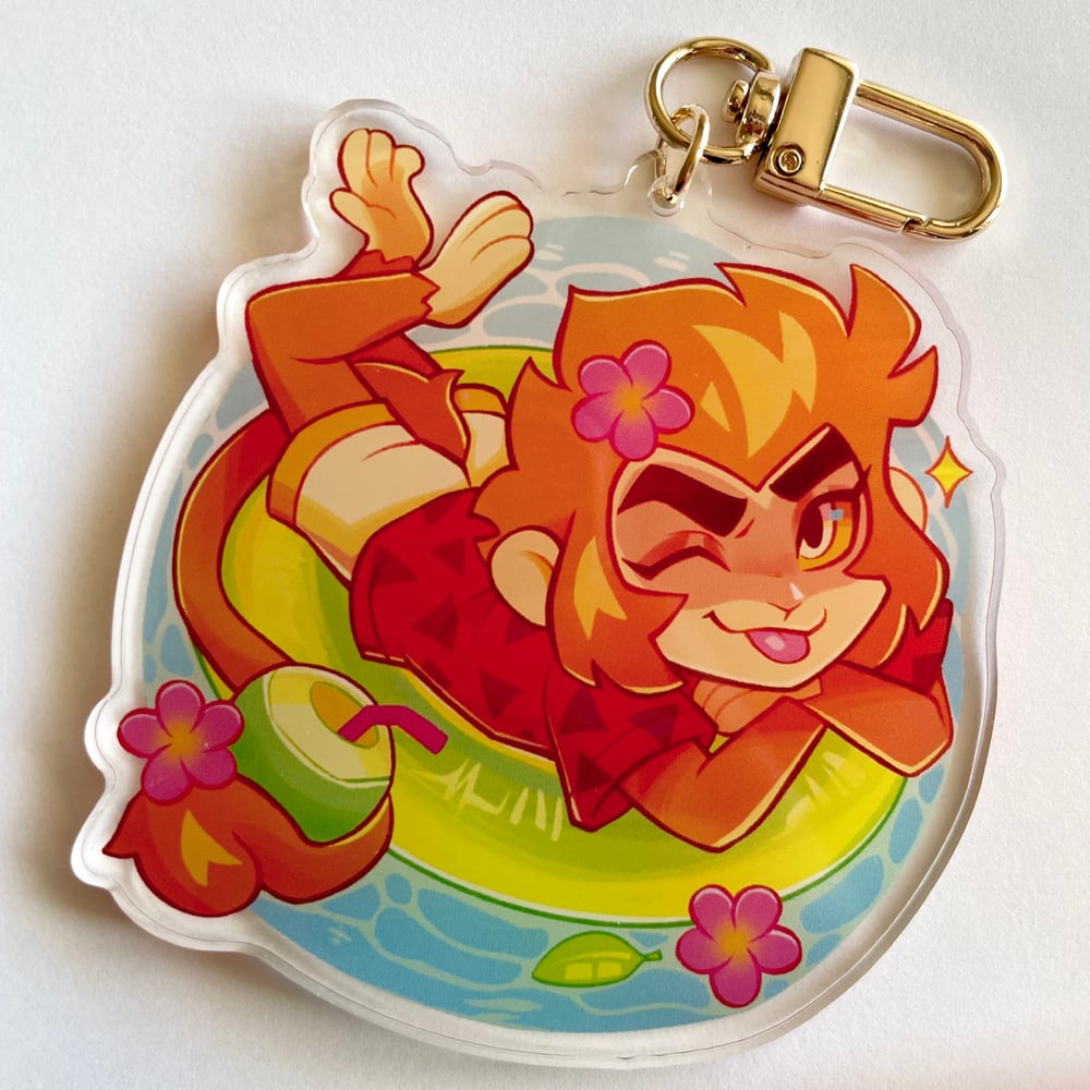 3” LMK Beach Day Keychain LAST CHANCE | Carnivox