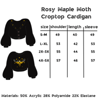 Image 8 of Death's Head Hawk Moth Cardigan