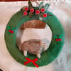 CHRISTMAS WREATH - HERDWICK