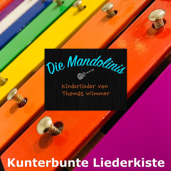 Image of Die Mandolinis - Kunterbunte Liederkiste - Kinderlieder von Thomas Wimmer  CD / Download