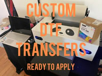 Custom DTF transfers