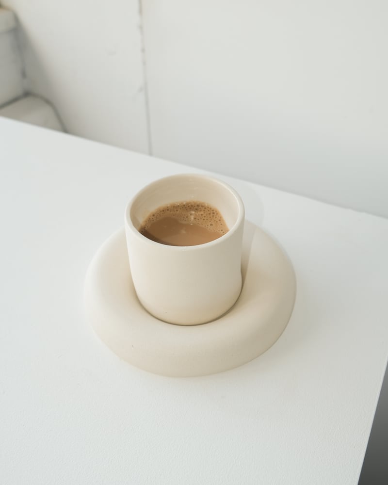 Image of Cappuccino Set in Pebble