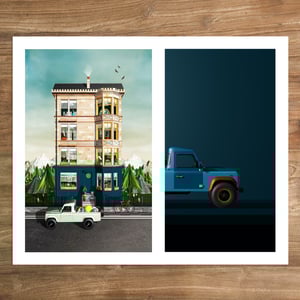 Image of Set 7 - Land Rover Defender in Scotland