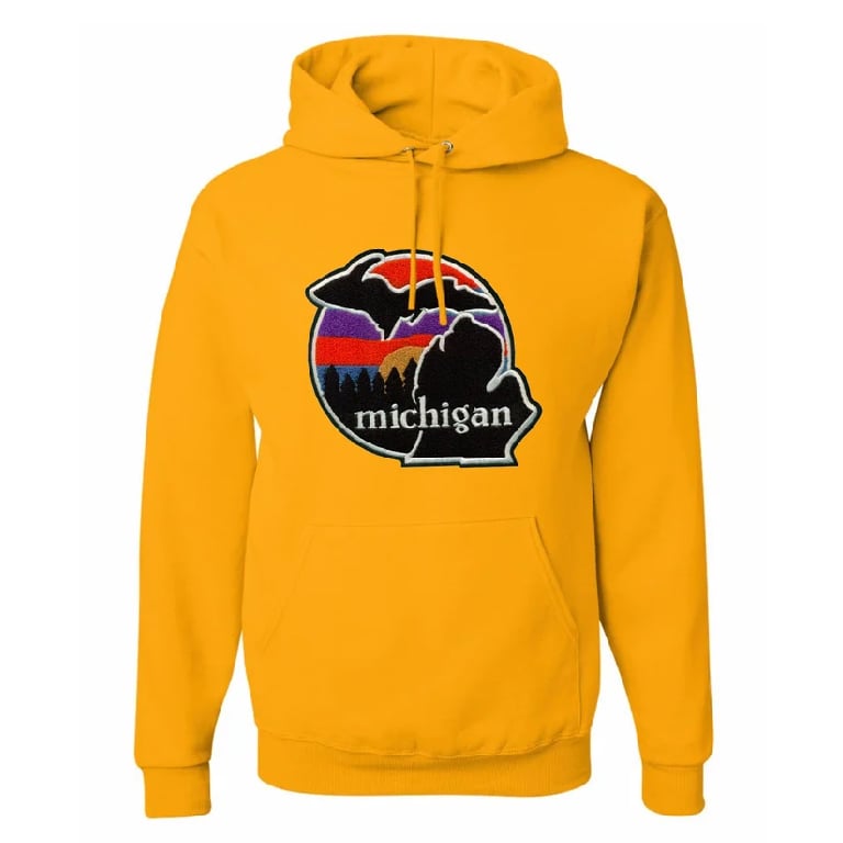 Image of Michigan Patch Hoodie