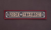 Image 3 of Exklusiver offizieller ATLANTEAN KODEX Patch „Kodex Bataillons“