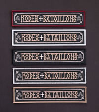 Image 1 of Exklusiver offizieller ATLANTEAN KODEX Patch „Kodex Bataillons“