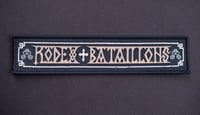 Image 2 of Exklusiver offizieller ATLANTEAN KODEX Patch „Kodex Bataillons“