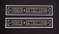 Image 5 of Exklusiver offizieller ATLANTEAN KODEX Patch „Kodex Bataillons“