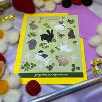 Image 2 of Rabbit Food Sticker Sheet