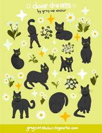 Image 2 of Daisy Dreams Sticker Sheet