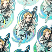 Image 5 of Final Fantasy XVI Dominants Holo Stickers