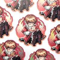 Image 1 of Final Fantasy XVI Dominants Holo Stickers