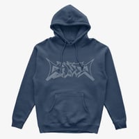 Torched Puff Hoodie - Navy