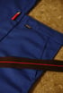 GRANDE OURSE x ISABELLE DECOUX / TABLIER 2 pantalon travail bleu - sangle noire Image 4