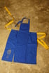 GRANDE OURSE x ISABELLE DECOUX / TABLIER 3 pantalon travail bleu - sangle jaune Image 2