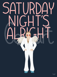 A4 Elton print