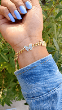 Image 2 of Gold Plated Bracelets 