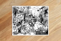 Stray Cats Applying for Jobs in Vacant Homes | Cat Adoption Rescue | Print