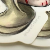 Image 3 of 2.22x3" matte sticker