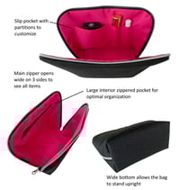 Image 2 of Perfect Makeup Bag Set of 3 PDF Sewing Pattern