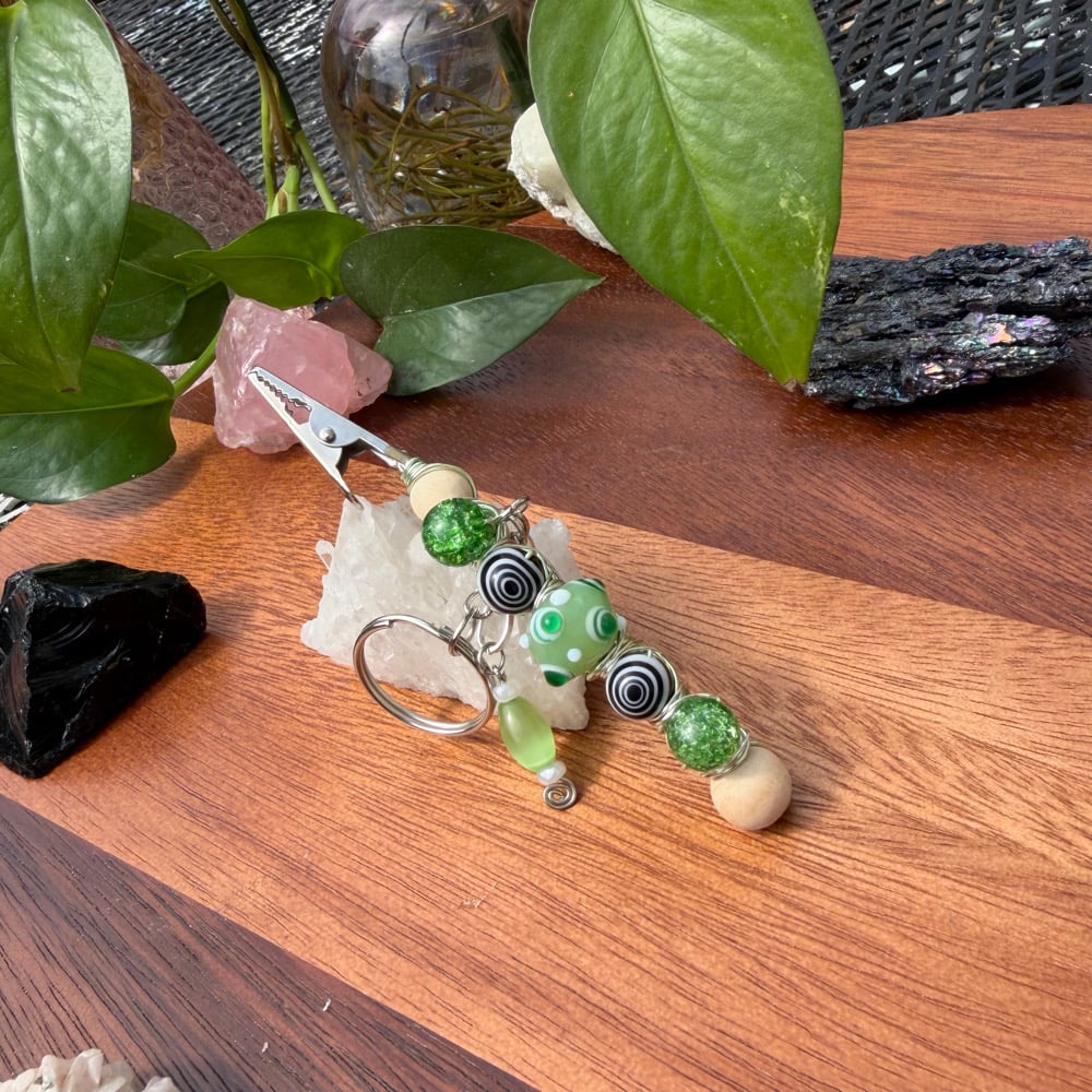 Image of infused clip keychain