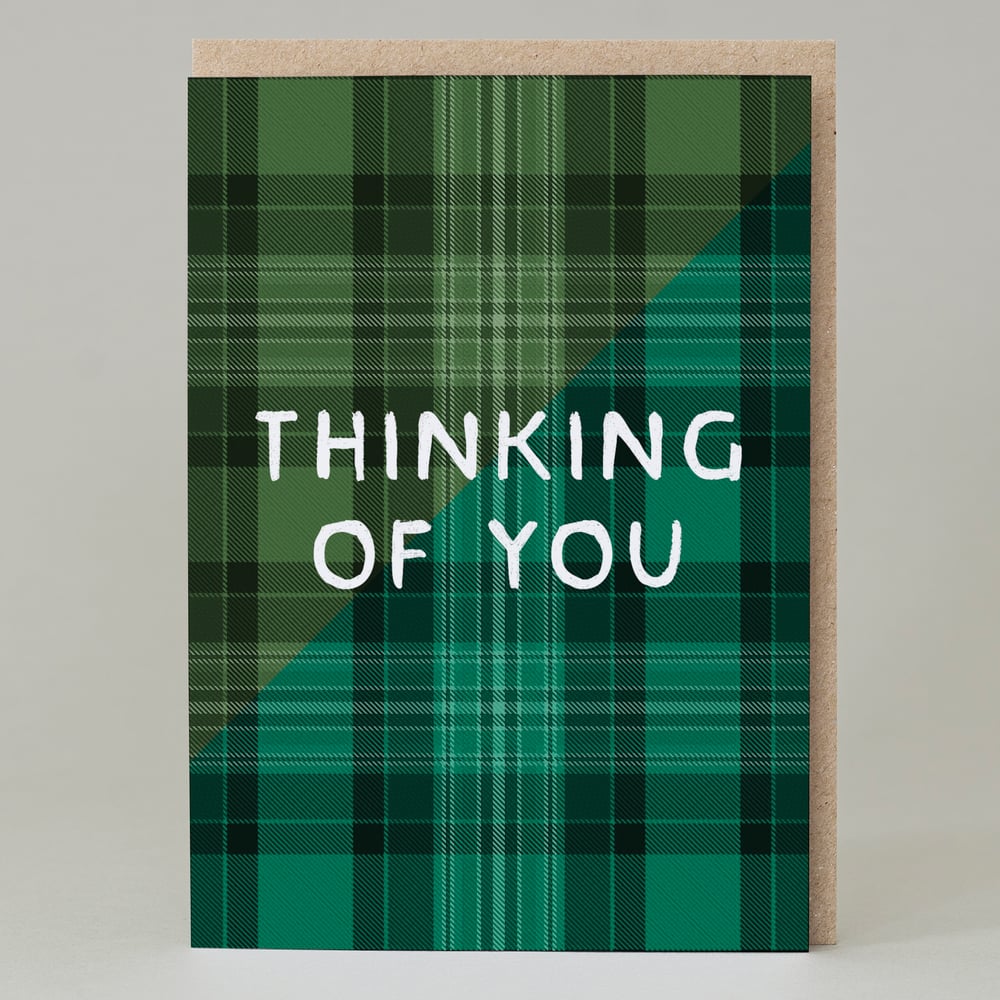 Image of 'Thinking of you' Tartan <html> <br> </html> (Print)