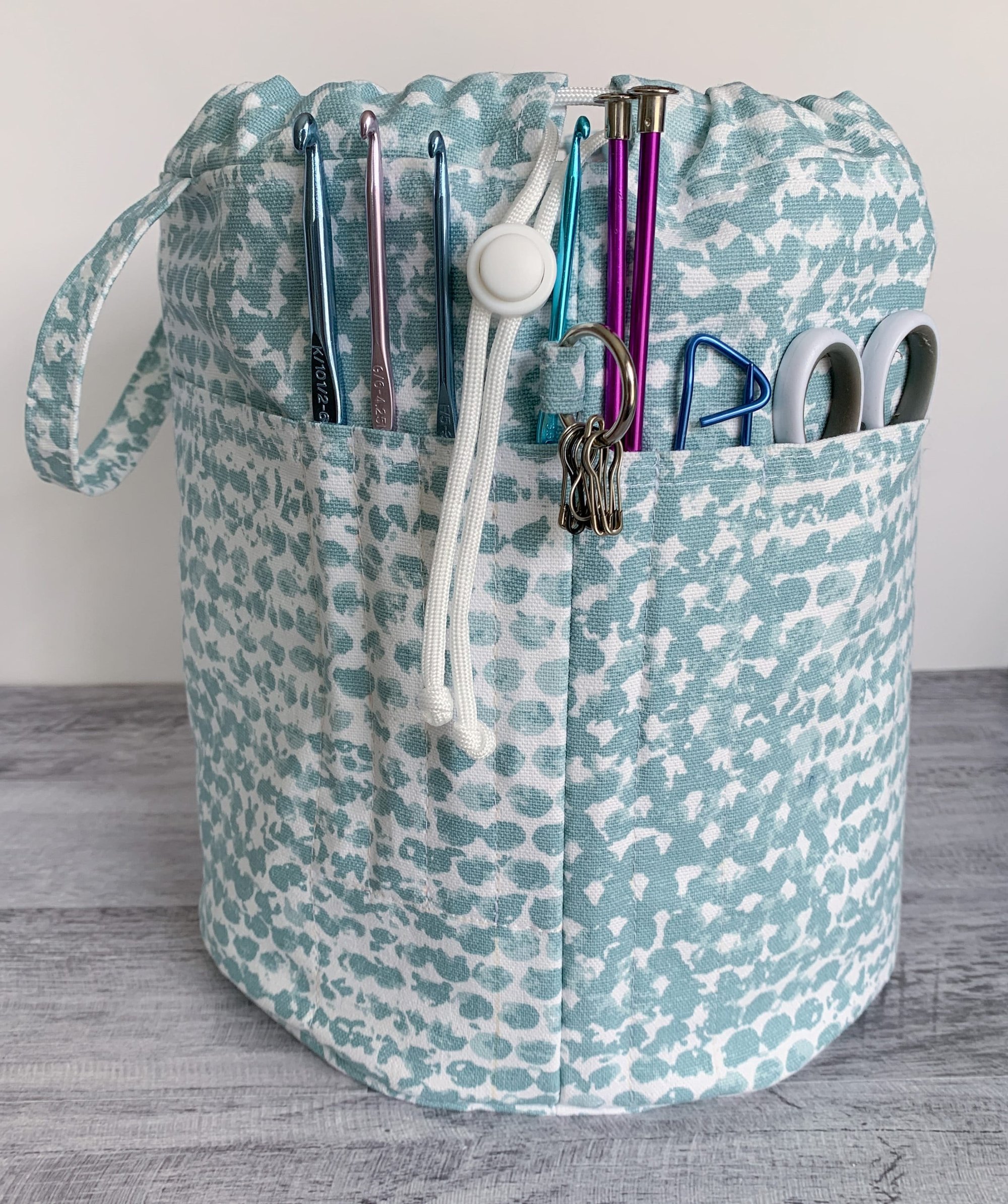 Bucket Organizer Pattern Bliss Bucket Bag Sewing Pattern | Minki Kim