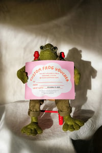 Frog Gift Voucher