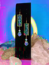 "Vitreum" Earrings (Gold plated)