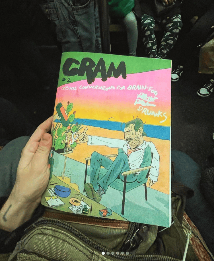Image of Cram Comics #2: Casual Conversations for Brain-Fog Drunks