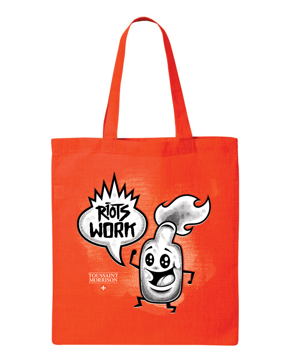 Image of RIOTS WORK! TOTE BAG