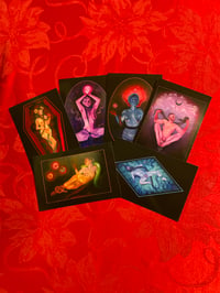 Set of 6 mini prints - “The Serpent’s Lore”