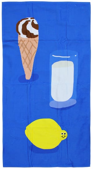 Image of Cornetto Buttermilch Zitrone towel